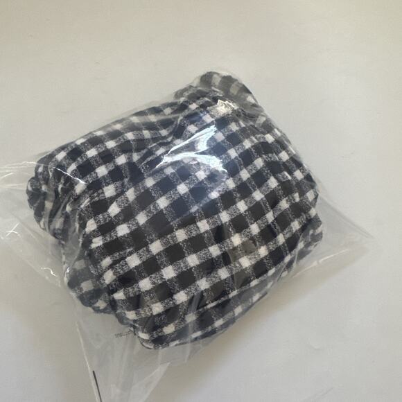 Urban Outfitters Cropped Baby Doll Style Shirt Women Medium Checkered - Picture 8 of 8